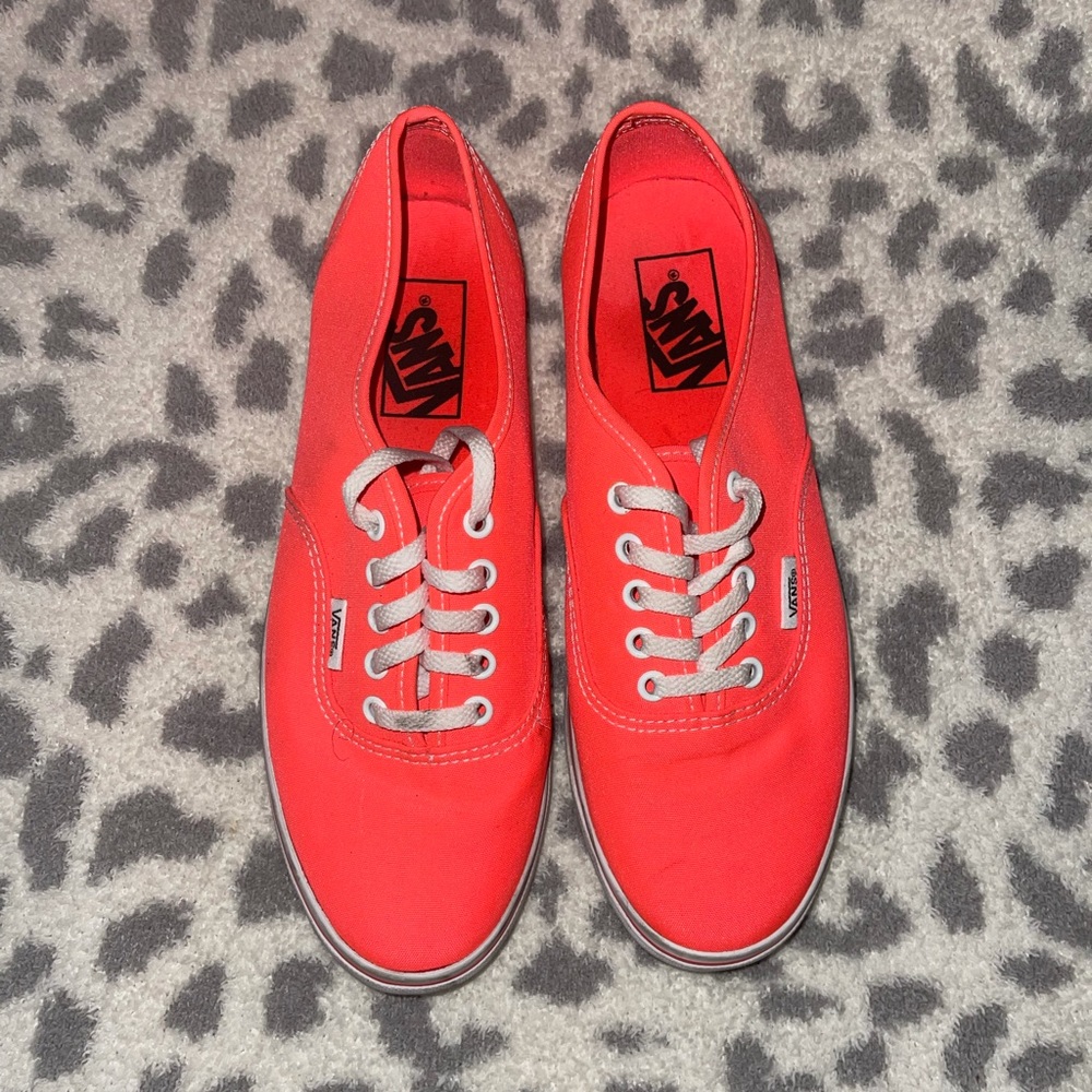 Neon Pink Vans